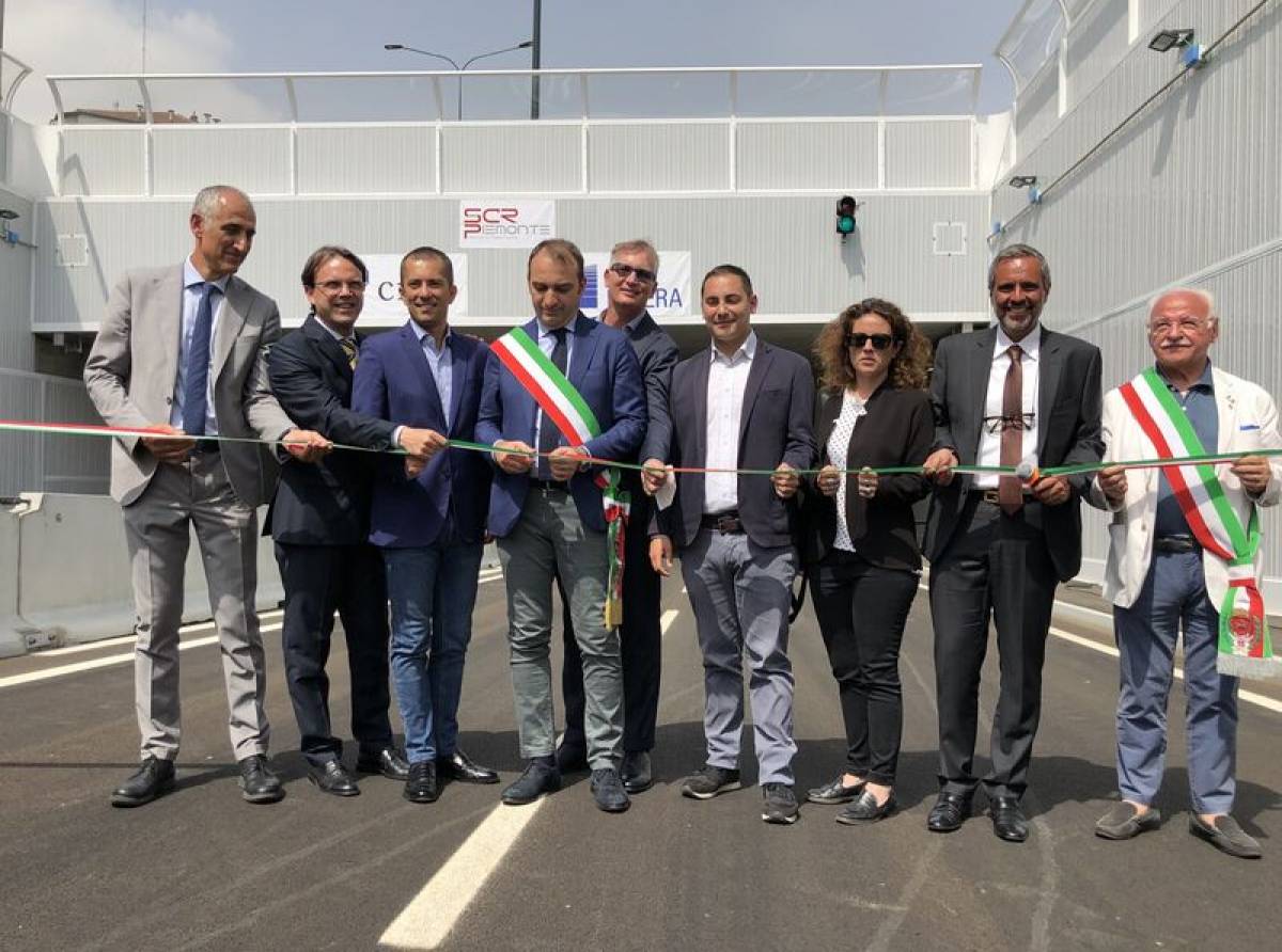Inaugurato ieri il tunnel di corso Grosseto, primo tassello per la linea ferroviaria Aeroporto-Torino centro