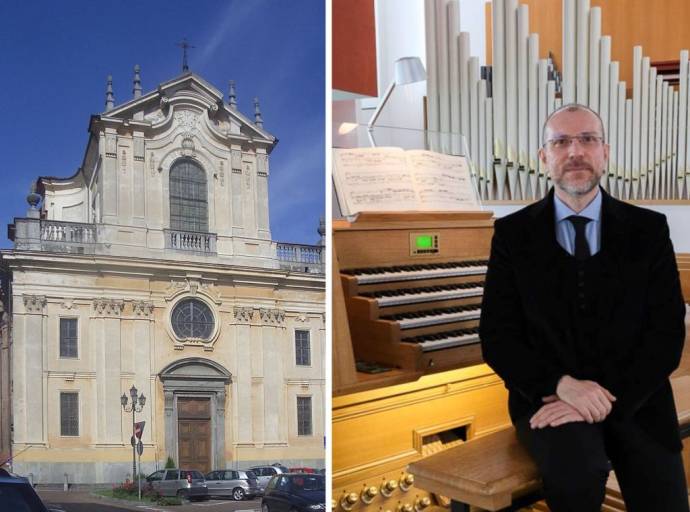Riparte da Strambino l'ultima parte dei concerti di Organalia del 2023, con l'esibizione dell'organista Stefano Pellini