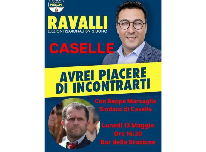 Il volantino elettorale di Ravalli che ha fatto arrabbiare Marsaglia. «Sostengo Gianna Pentenero tutta la vita»