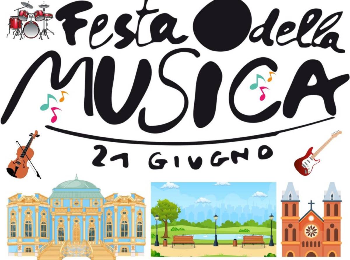 Festa della Musica  per il sostizio d'estate a Venaria Reale, Mappano e Ciriè con concerti ed esibizioni varie