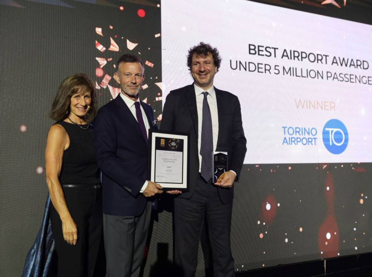 L'aeroporto Torino Caselle è il miglior scalo europeo della sua categoria. Primo premio agli Aci Europe Best Awards