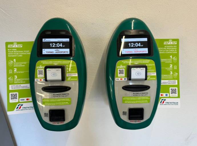 Tap&Tap, da oggi il biglietto si paga contactless tra le stazioni di Torino Lingotto e Torino Aeroporto di Caselle