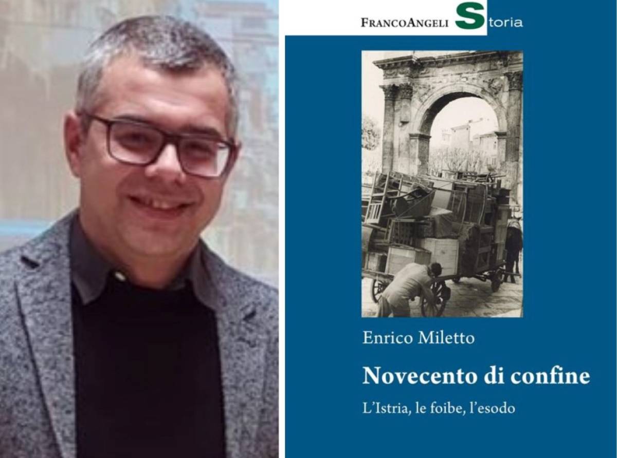 "Novecento di confine. L'Istria, le foibe, l'esodo". Il libro di Enrico Miletto apre la stagione primaverile della rassegna "Incontro con l'autore"