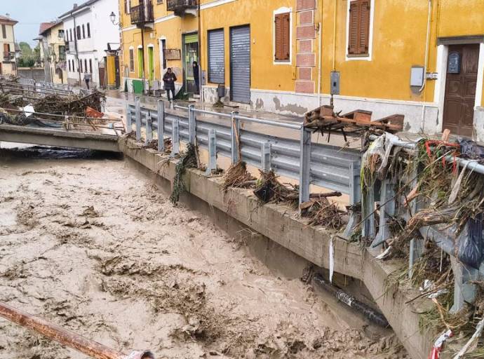 Monteu da Po, dopo l’alluvione scatta il primo aiuto ai cittadini: 31mila euro raccolti e un bando per rimborsi immediati