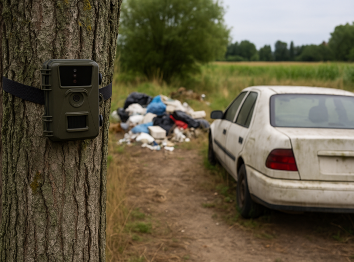 Dal monitoraggio alle sanzioni: a San Benigno Canavese fototrappole e nuovi investimenti per un paese più pulito