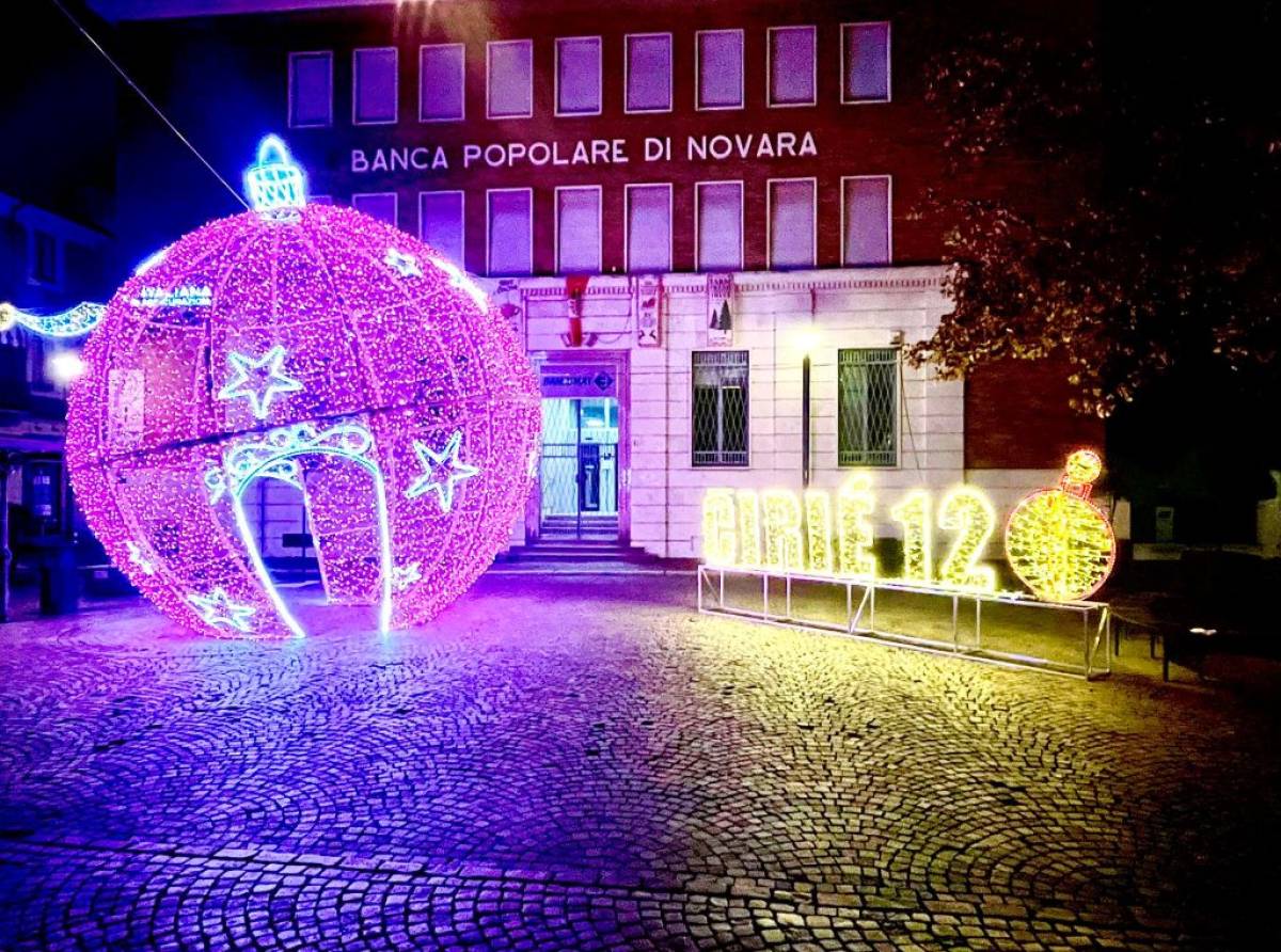 Natale a Cirié tra emozione e tradizione: accensione delle luci, Via dei Presepi e un ricco calendario di eventi