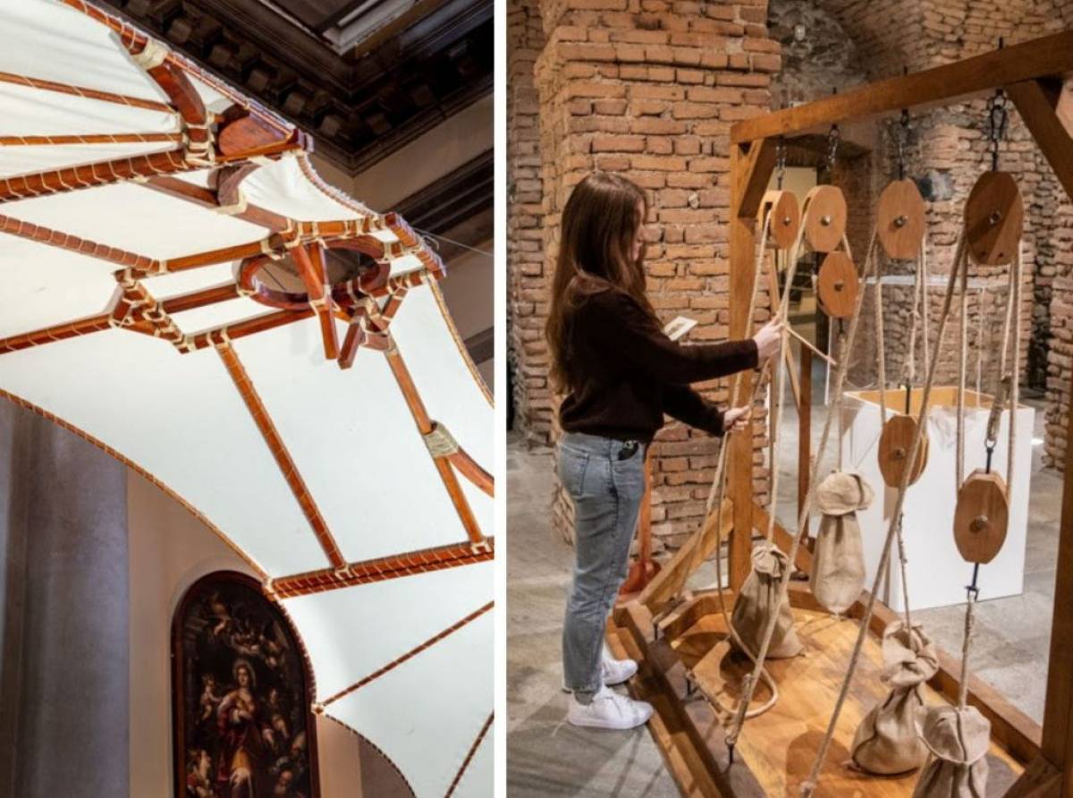 Le Macchine funzionanti di Leonardo da Vinci a Torino: a Palazzo Barolo il Rinascimento si rimette in moto
