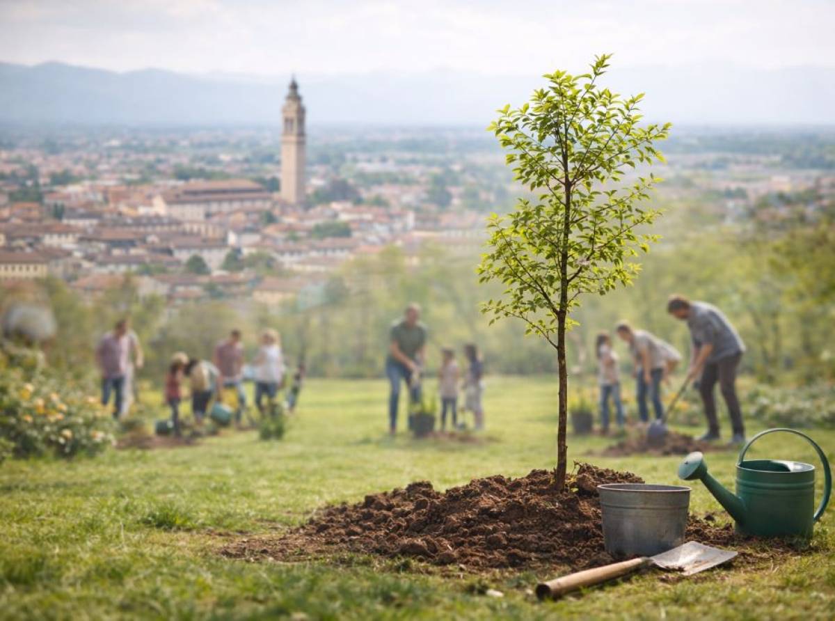 Piantare alberi per cambiare il futuro: a Volpiano una festa per l’ambiente, la comunità e i diritti