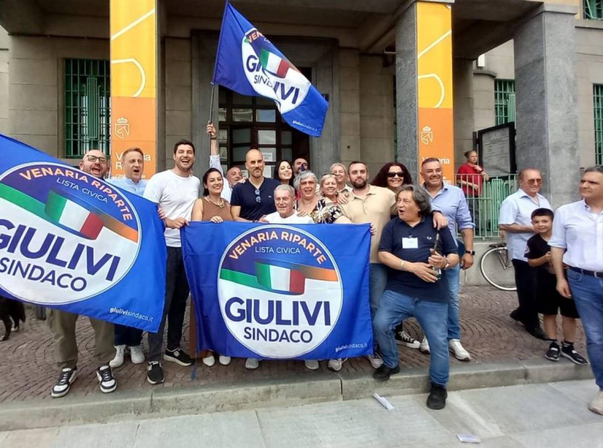 Elezioni Venaria Reale 2026: trionfa Venaria Riparte, la lista civica di Fabio Giulivi domina la città