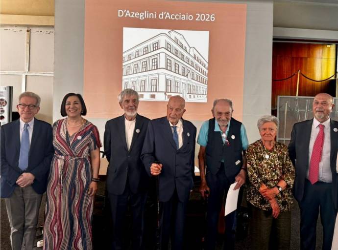 Nasce il primo “D’Azeglino d’Acciaio”: sei riconoscimenti agli ex allievi illustri del Liceo D’Azeglio di Torino