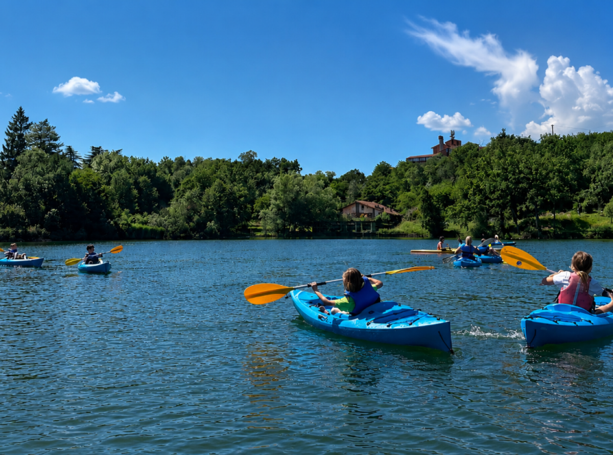 Ivrea, due pomeriggi per scoprire canoa e rafting: il Lago San Michele diventa una palestra sull’acqua
