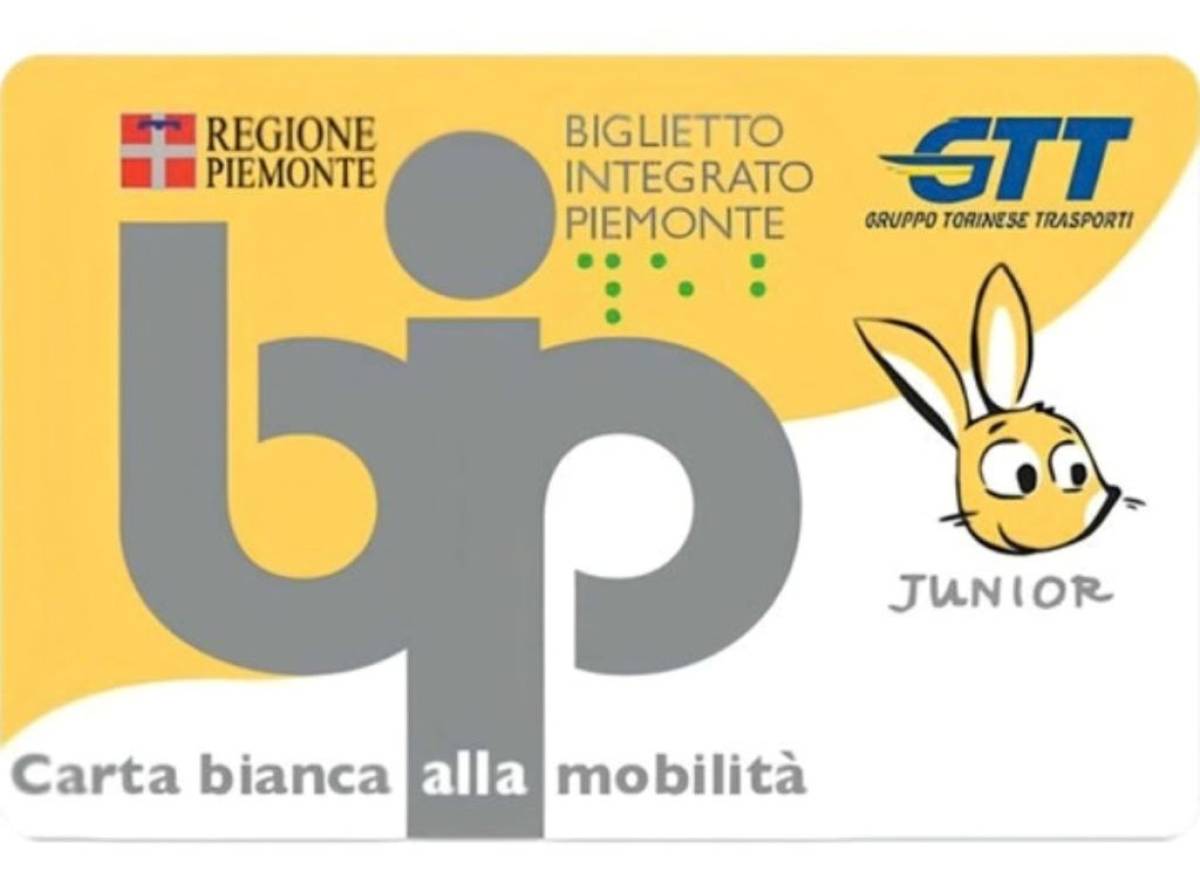 Torino, la tessera Junior GTT arriva gratis a casa: trasporto pubblico gratuito fino a 11 anni