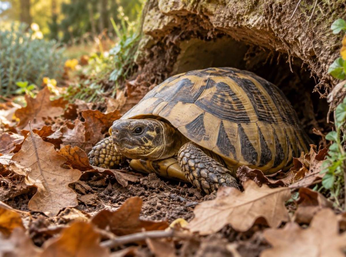 Letargo delle tartarughe di terra: come prepararle all’inverno, temperature e controlli