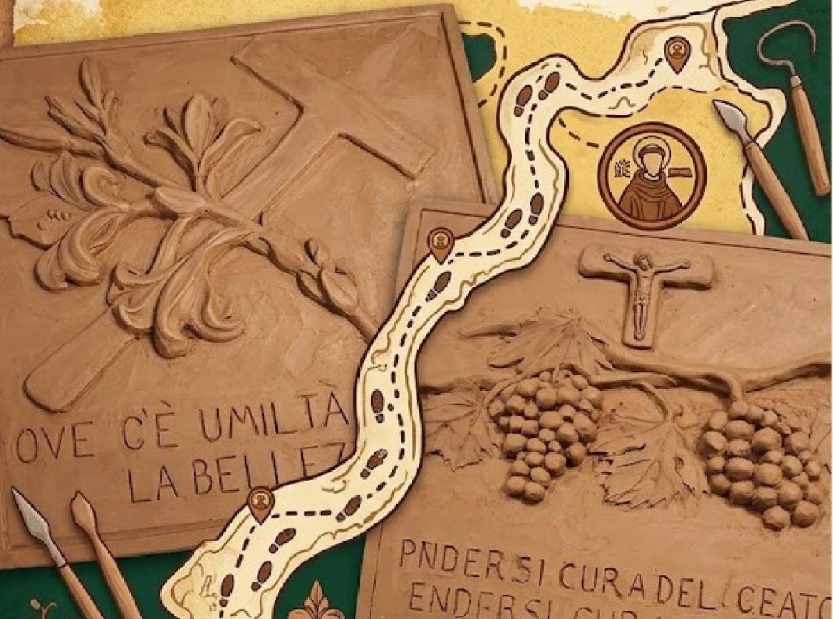 Volpiano, sulle orme di San Francesco: le formelle raccontano un cammino tra arte e fraternità