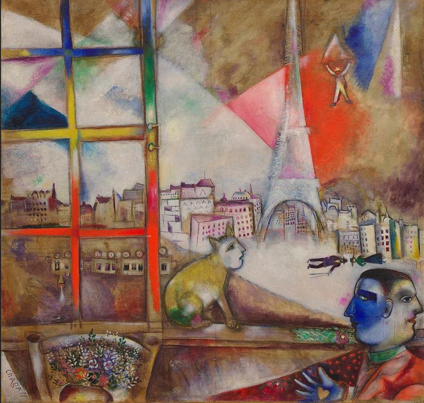 marc chagall gatto