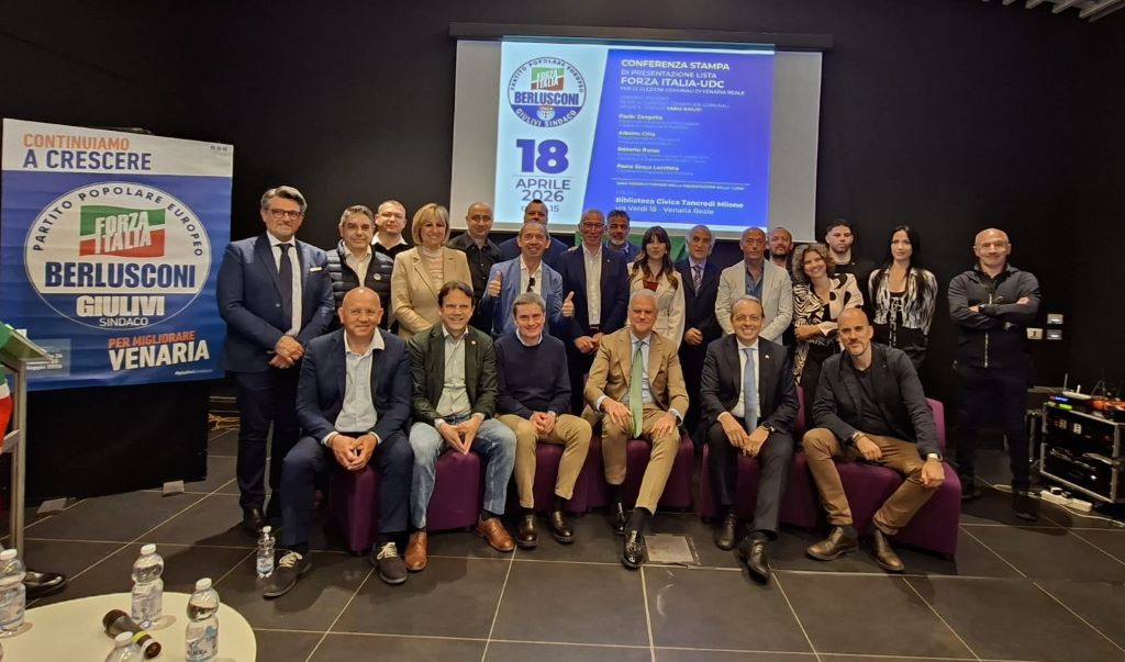 Venaria Reale presentazione lista forza Italia 11