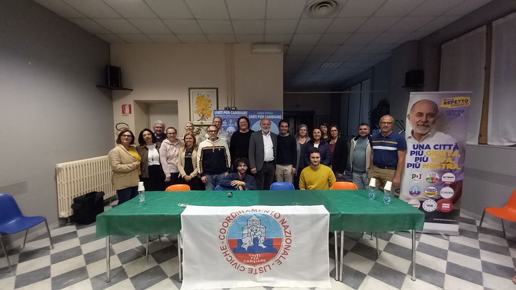 venaria Reale elezioni amministrative lista uniti per cambiare 11 1