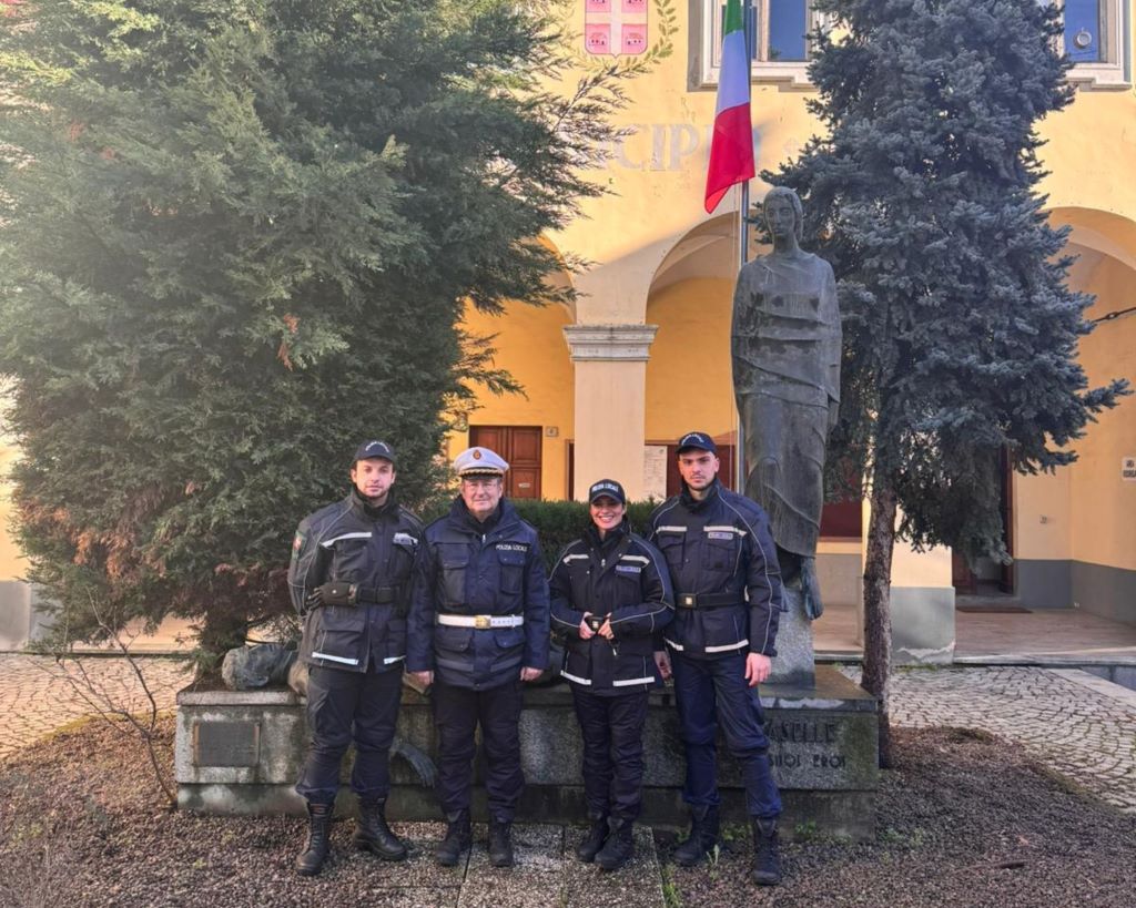 Caselle Polizia locale nuovi agenti