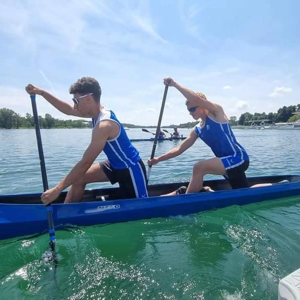 Giovanni foresto lorenzo zucca campioni italiani juoniores canoa velocità 1